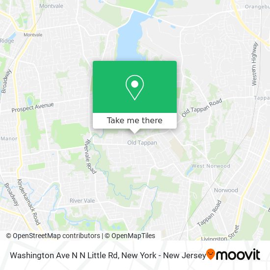 Mapa de Washington Ave N N Little Rd