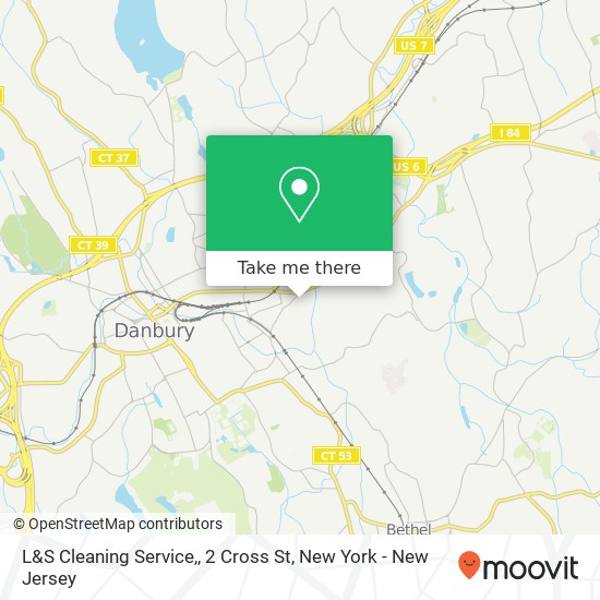 Mapa de L&S Cleaning Service,, 2 Cross St