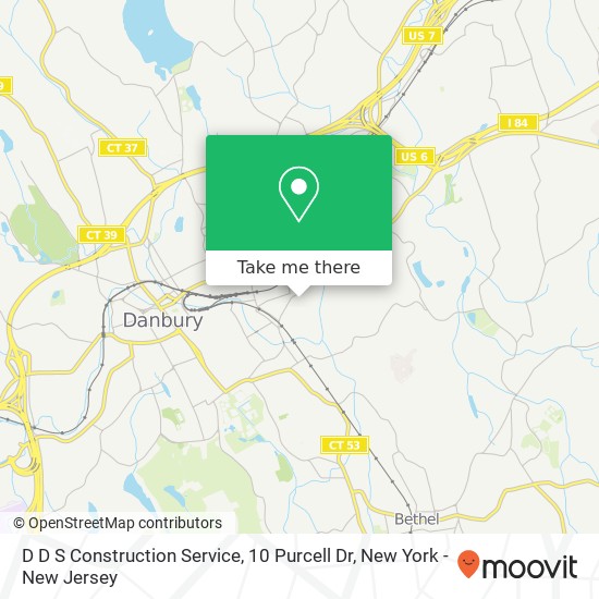 D D S Construction Service, 10 Purcell Dr map