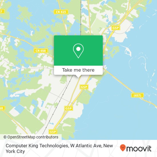 Computer King Technologies, W Atlantic Ave map