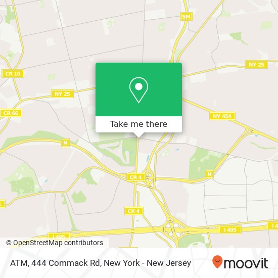ATM, 444 Commack Rd map