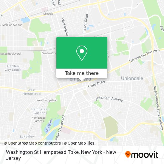 Mapa de Washington St Hempstead Tpke