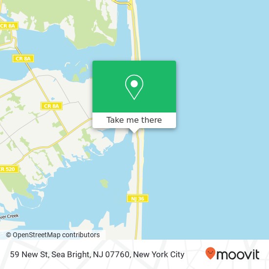 59 New St, Sea Bright, NJ 07760 map