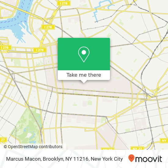 Marcus Macon, Brooklyn, NY 11216 map