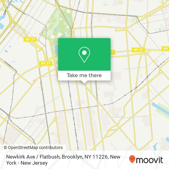 Newkirk Ave / Flatbush, Brooklyn, NY 11226 map