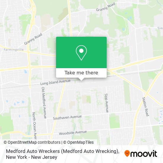 Medford Auto Wreckers (Medford Auto Wrecking) map