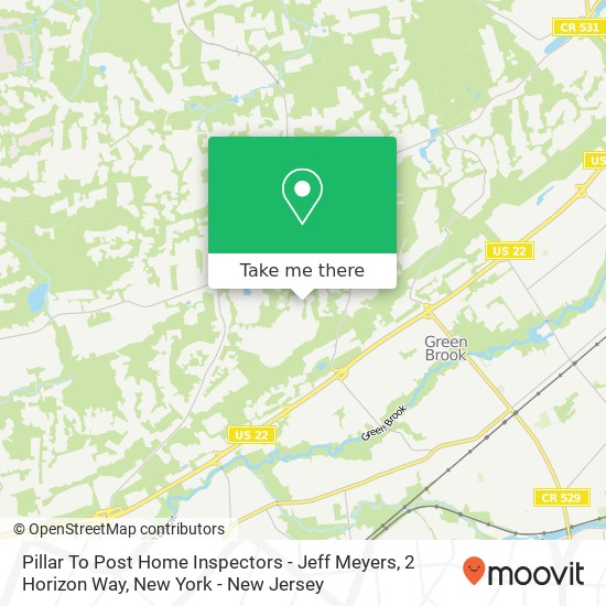 Mapa de Pillar To Post Home Inspectors - Jeff Meyers, 2 Horizon Way