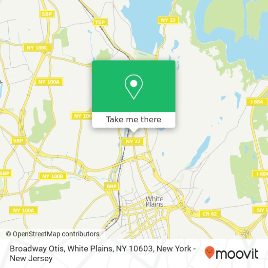 Broadway Otis, White Plains, NY 10603 map