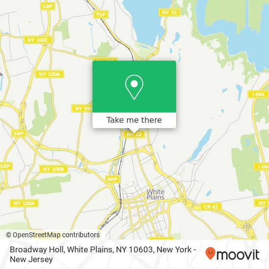 Broadway Holl, White Plains, NY 10603 map