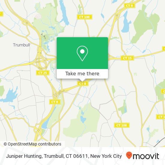 Juniper Hunting, Trumbull, CT 06611 map