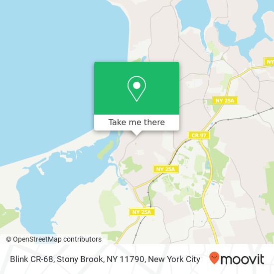 Mapa de Blink CR-68, Stony Brook, NY 11790