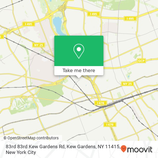 83rd 83rd Kew Gardens Rd, Kew Gardens, NY 11415 map