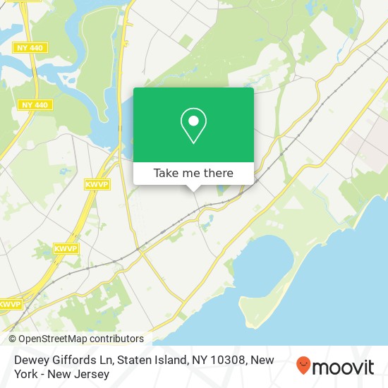 Dewey Giffords Ln, Staten Island, NY 10308 map