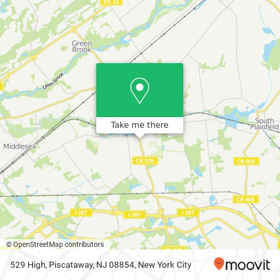 529 High, Piscataway, NJ 08854 map