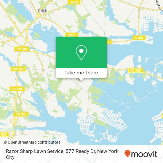 Razor Sharp Lawn Service, 577 Reedy Dr map