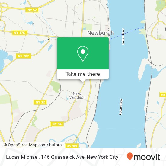 Mapa de Lucas Michael, 146 Quassaick Ave