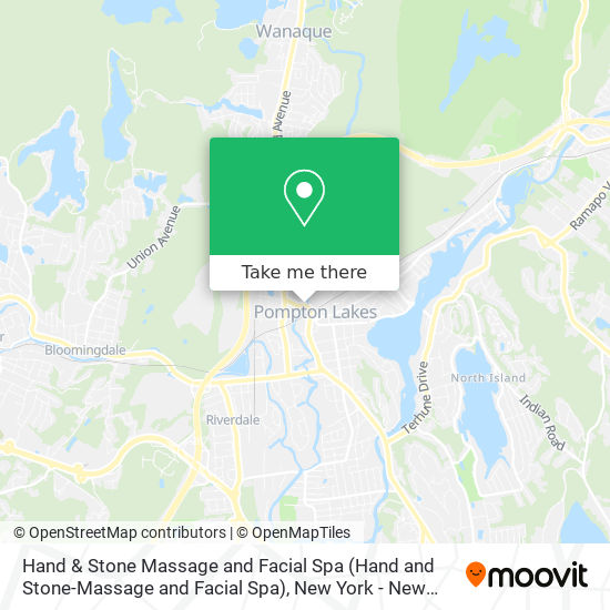 Hand & Stone Massage and Facial Spa map