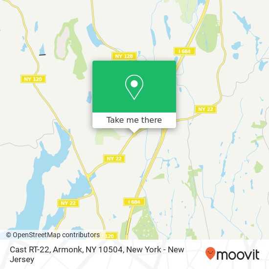 Cast RT-22, Armonk, NY 10504 map