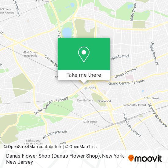 Danas Flower Shop (Dana's Flower Shop) map