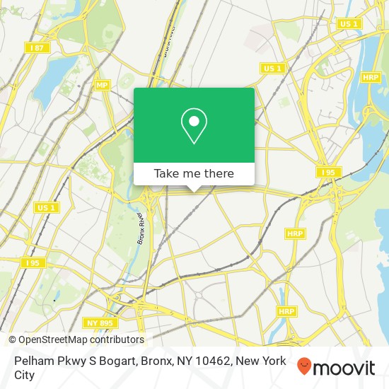 Pelham Pkwy S Bogart, Bronx, NY 10462 map