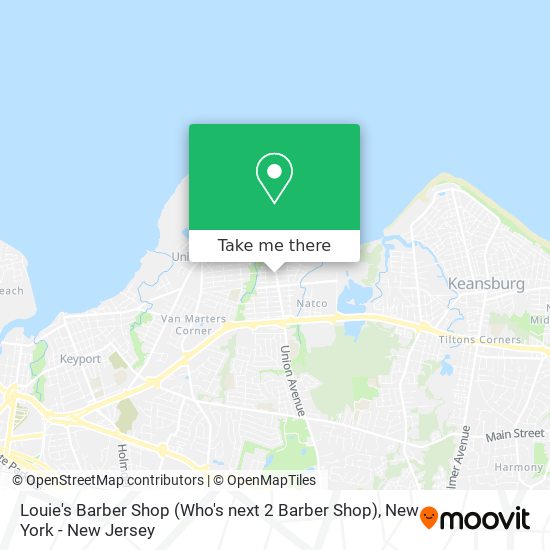 Mapa de Louie's Barber Shop (Who's next 2 Barber Shop)