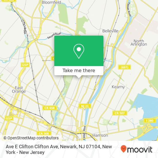 Ave E Clifton Clifton Ave, Newark, NJ 07104 map