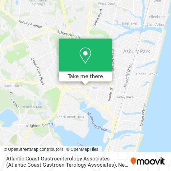 Atlantic Coast Gastroenterology Associates (Atlantic Coast Gastroen-Terology Associates) map