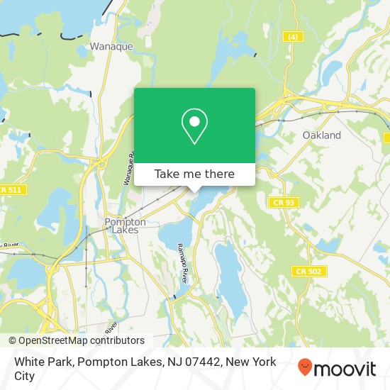 White Park, Pompton Lakes, NJ 07442 map