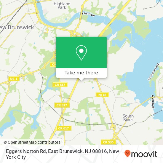Eggers Norton Rd, East Brunswick, NJ 08816 map