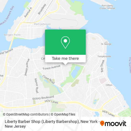 Liberty Barber Shop (Liberty Barbershop) map