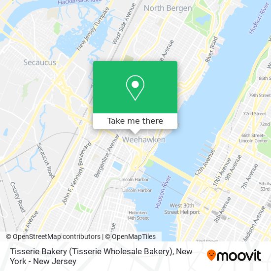 Mapa de Tisserie Bakery (Tisserie Wholesale Bakery)