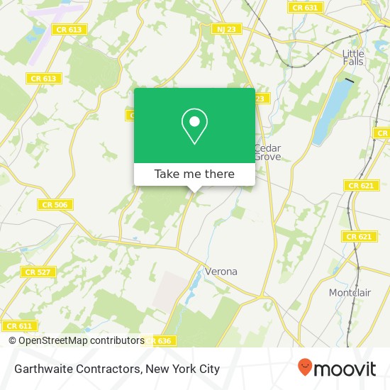 Mapa de Garthwaite Contractors