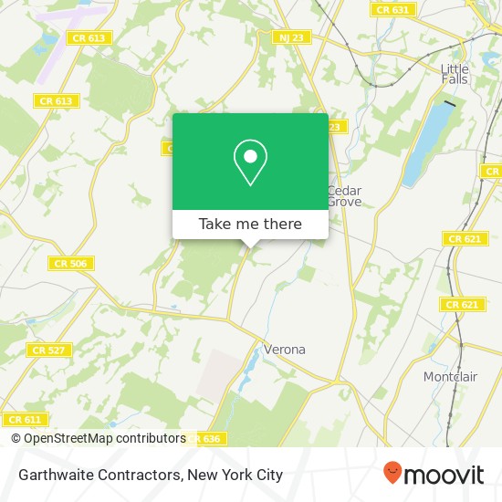 Garthwaite Contractors map