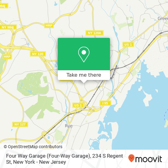 Four Way Garage (Four-Way Garage), 234 S Regent St map