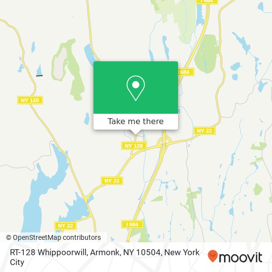 RT-128 Whippoorwill, Armonk, NY 10504 map