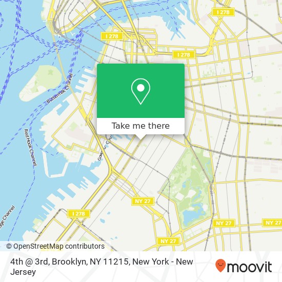 4th @ 3rd, Brooklyn, NY 11215 map