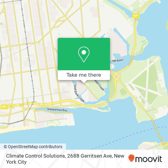 Climate Control Solutions, 2688 Gerritsen Ave map