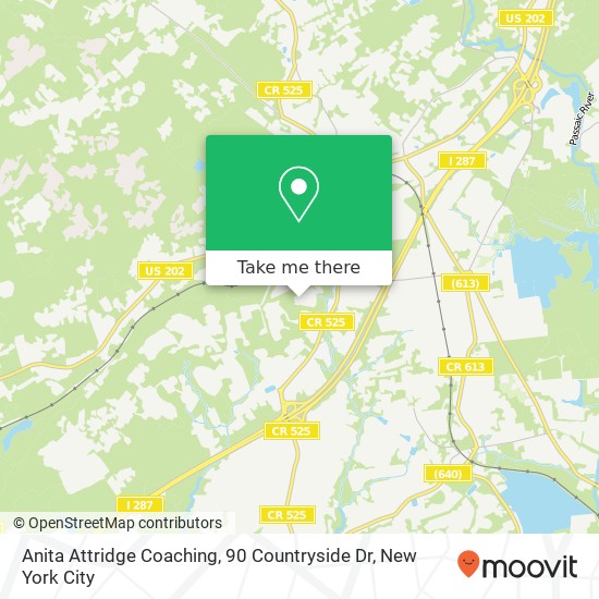 Mapa de Anita Attridge Coaching, 90 Countryside Dr