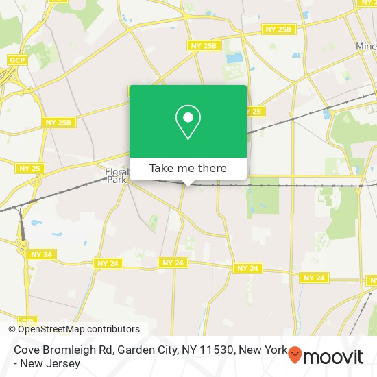 Cove Bromleigh Rd, Garden City, NY 11530 map