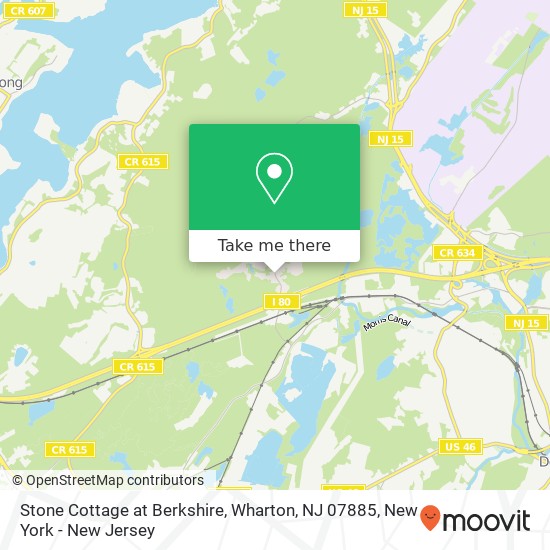 Stone Cottage at Berkshire, Wharton, NJ 07885 map