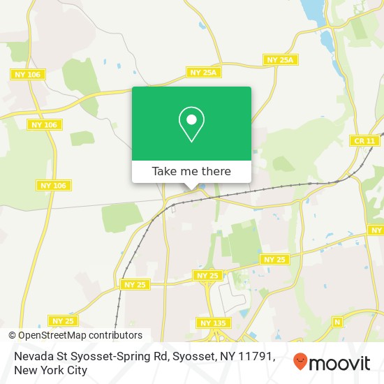 Nevada St Syosset-Spring Rd, Syosset, NY 11791 map