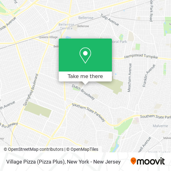 Mapa de Village Pizza (Pizza Plus)