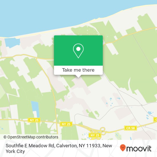 Southfie E Meadow Rd, Calverton, NY 11933 map