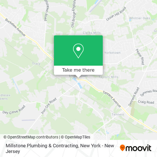 Millstone Plumbing & Contracting map