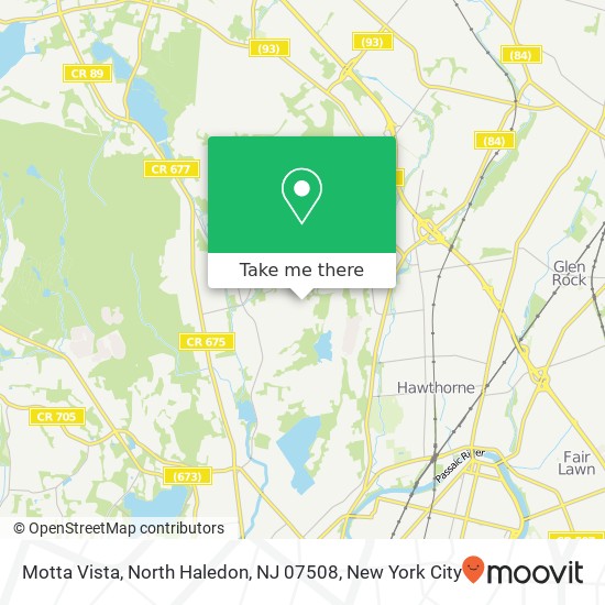 Motta Vista, North Haledon, NJ 07508 map