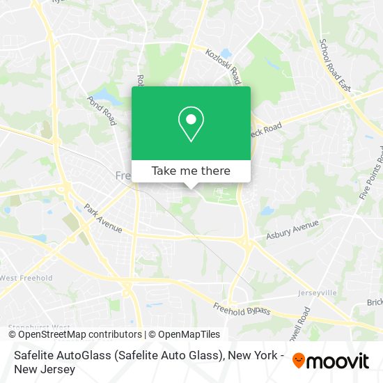 Safelite AutoGlass (Safelite Auto Glass) map