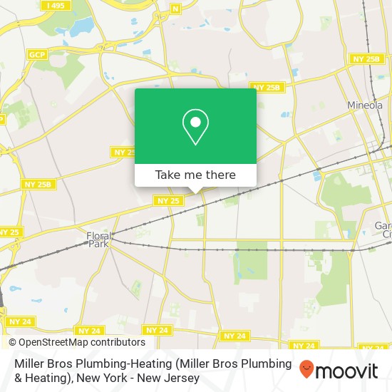 Mapa de Miller Bros Plumbing-Heating