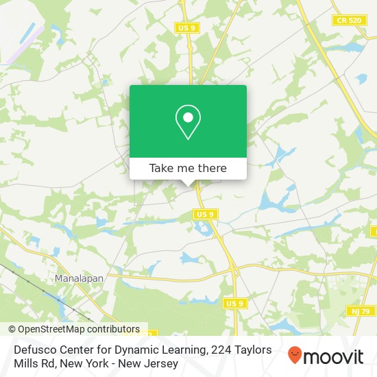 Defusco Center for Dynamic Learning, 224 Taylors Mills Rd map