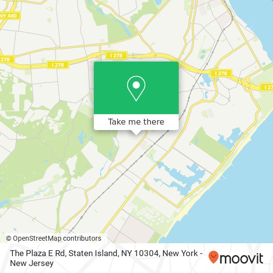 The Plaza E Rd, Staten Island, NY 10304 map