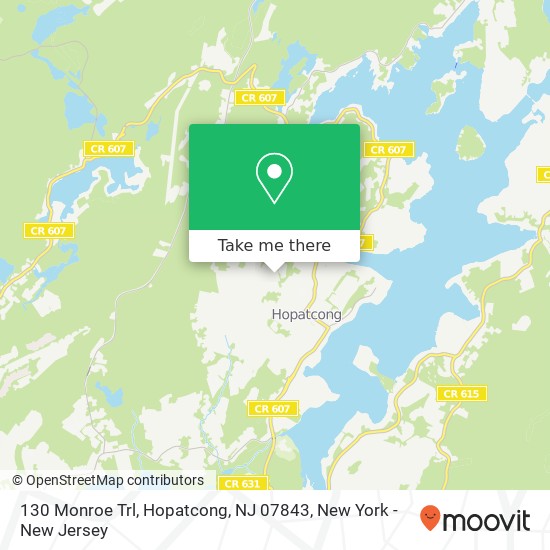 130 Monroe Trl, Hopatcong, NJ 07843 map